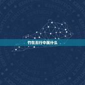 竹在五行中属什么，竹字的五行属性