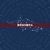 麦字五行属什么，2023年是什么命