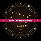 比1991羊小的属相都有哪些，91年女属羊的和什么属相最配