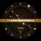 十二生肖男女婚配表属相婚配大全，男女婚配属相最佳搭配怎么搭配