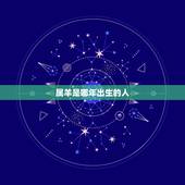 属羊是哪年出生的人，属羊是哪年出生？