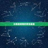 水瓶座婚姻的更佳星座，水瓶座和什么星座婚姻最和