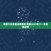 美国今日星座运势查询 美国2023年十一月星座运势