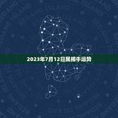 2023年7月12日属相牛运势，属牛本命年2023年的运气