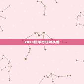 2023属羊的旺财头像，2023年属羊的人睡觉时头潮那个方位风水好？