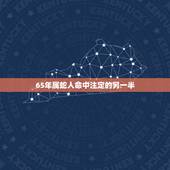 65年属蛇人命中注定的另一半，1965年属蛇人的命运
