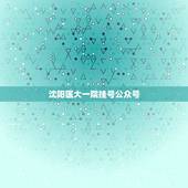 沈阳医大一院挂号公众号，沈阳医大一院网上挂号怎么挂？