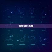 属蛇3合3不合，属蛇的和属羊的属相合不合啊？