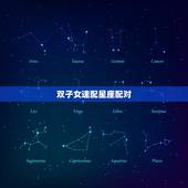 双子女速配星座配对，双子女配什么星座