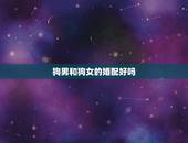 狗男和狗女的婚配好吗，男属狗跟女属狗配吗？