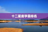 十二星座学霸排名，十二星座学霸排名大全