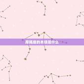 摩羯座的本领是什么，摩羯座是最的星座