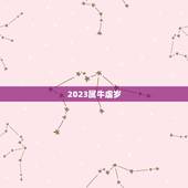 2023属牛虚岁，2023属牛的今年多大