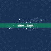 查看十二星座表 十二星座最详细的解析