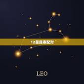 12星座表配对，十二星座男女配对表