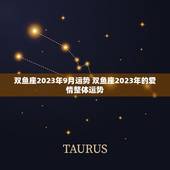 双鱼座2023年9月运势 双鱼座2023年的爱情整体运势