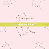 2023属虎今年多大岁了，1998年多大虚岁