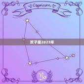 双子座2023年，双子座今日运势