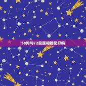 58狗与72鼠属相婚配好吗，82年属相狗和72年属鼠的能结婚吗