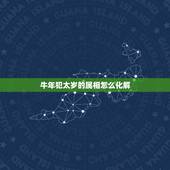 牛年犯太岁的属相怎么化解，2013年属蛇人犯太岁？如何化解？