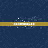 射手座和摩羯座配不配，射手为什么喜欢摩羯