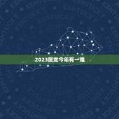2023属龙今年有一难，2023年蛇今年有一难