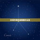 85年牛海中金佩戴什么玉，请指教！关于五行海中金缺火和佩戴饰物的问