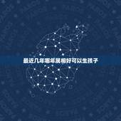 最近几年哪年属相好可以生孩子，夫妻都属猴，在最近哪一年份怀胎生的孩子属