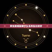 男生属相鼠戴什么玉吊坠比较好，属鼠人最适合佩戴什么饰品