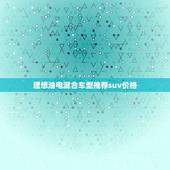 理想油电混合车型推荐suv价格，理想牌油电混合车型推荐suv