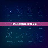 1956年属猴男2023年运势(猴年大吉财运亨通)