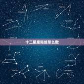 十二星座贴纸怎么做，十二星座专属汉服