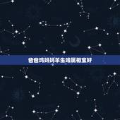 爸爸鸡妈妈羊生啥属相宝好，爸爸属羊，妈妈属马，生属鸡的孩子好不好