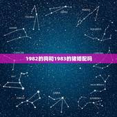 1982的狗和1983的猪婚配吗，83年属猪的和82年属狗的这两个人结
