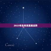 2023年生肖龙星座运势