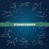 五行缺金的女宝宝名字，五行缺金的女孩起什么