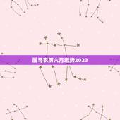 属马农历六月运势2023