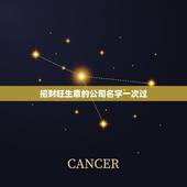 招财旺生意的公司名字一次过，寓意兴旺的公司名字