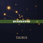 属牛女孩名字洋气的，属牛的女孩名字