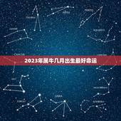 2023年属牛几月出生最好命运，2023年属牛忌讳几月出生