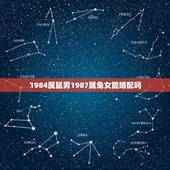 1984属鼠男1987属兔女能婚配吗，87年属兔和84年属鼠的能在一起