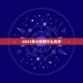 2023年小孩取什么名字，2023年男孩取名字寓意好的字