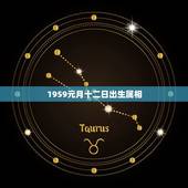1959元月十二日出生属相，1959年农历12月12日出生的人幸运数字