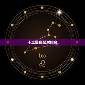 十二星座配对排名，12星座的守