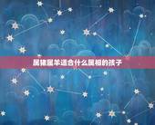 属猪属羊适合什么属相的孩子，男的属羊和女的属猪生什么属的宝宝好？