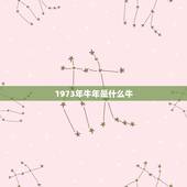 1973年牛年是什么牛，属牛1973年什么命