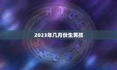 2023年几月份生男孩，2023年如何算生男生女