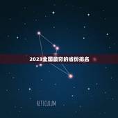 2023全国最穷的省份排名，全中国最穷的省份是哪里