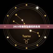 2023年偏财运最旺的生肖 2023年运势最旺的生肖