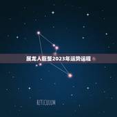 属龙人巨蟹2023年运势运程